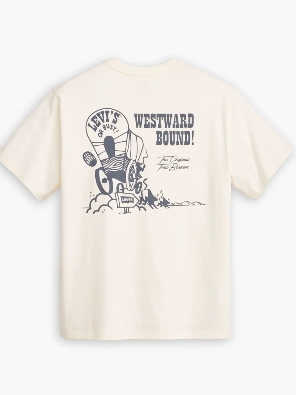 NWOT Men's Relaxed-Fit Archival Western Wagon Logo Graphic